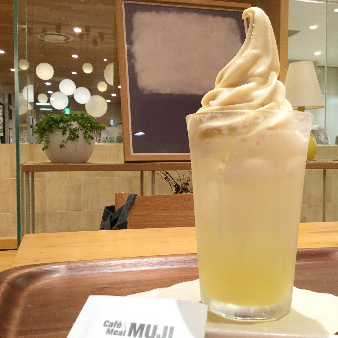柚子スカッシュトッピングソフト