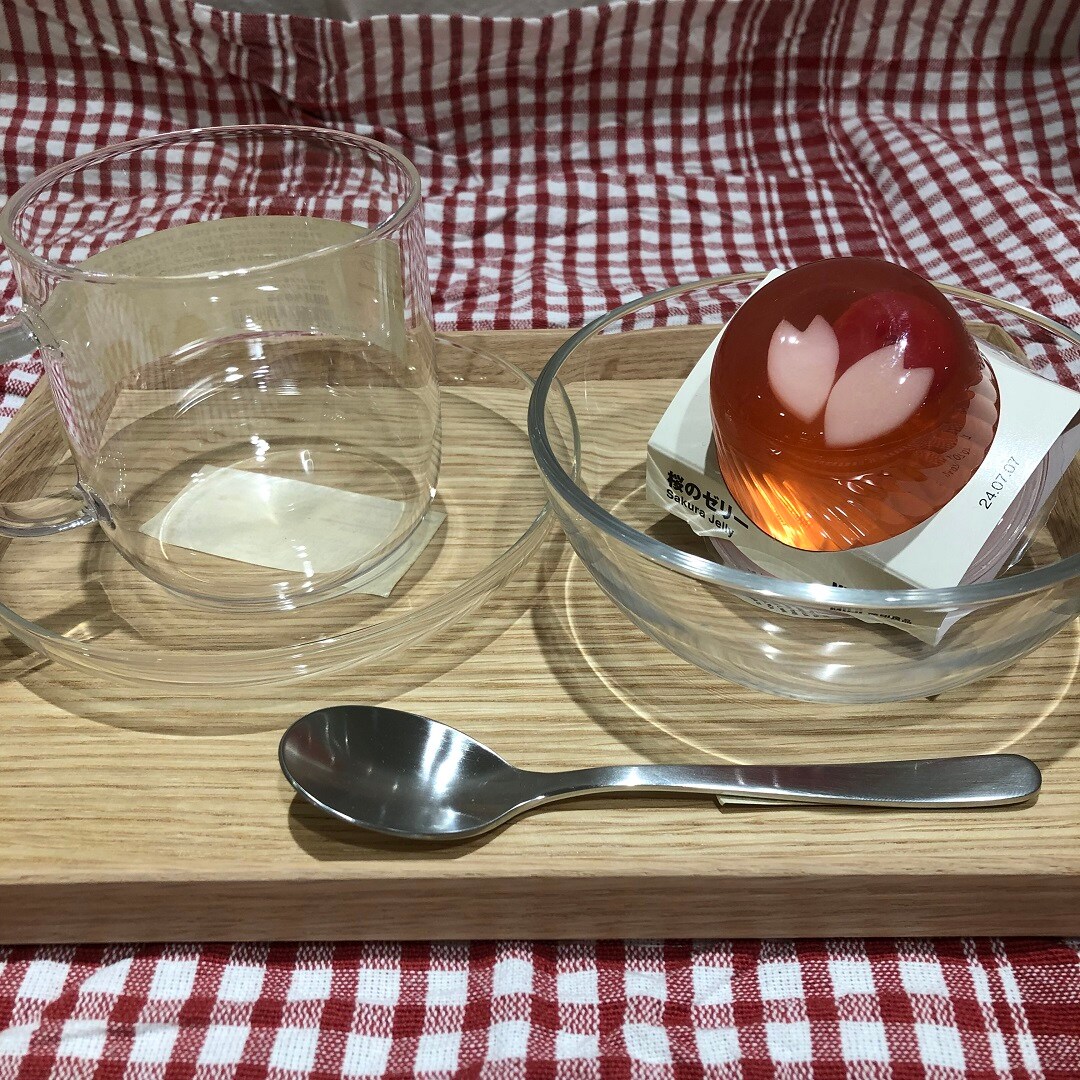 桜のゼリー
