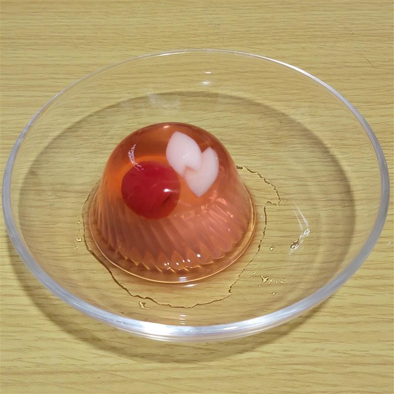 桜のゼリー