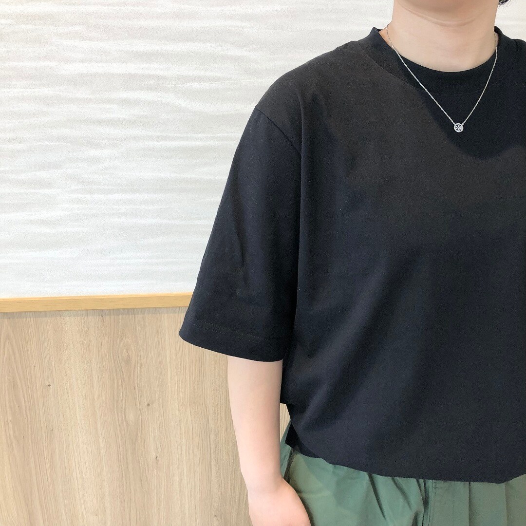 涼感半袖Ｔシャツ　袖部分
