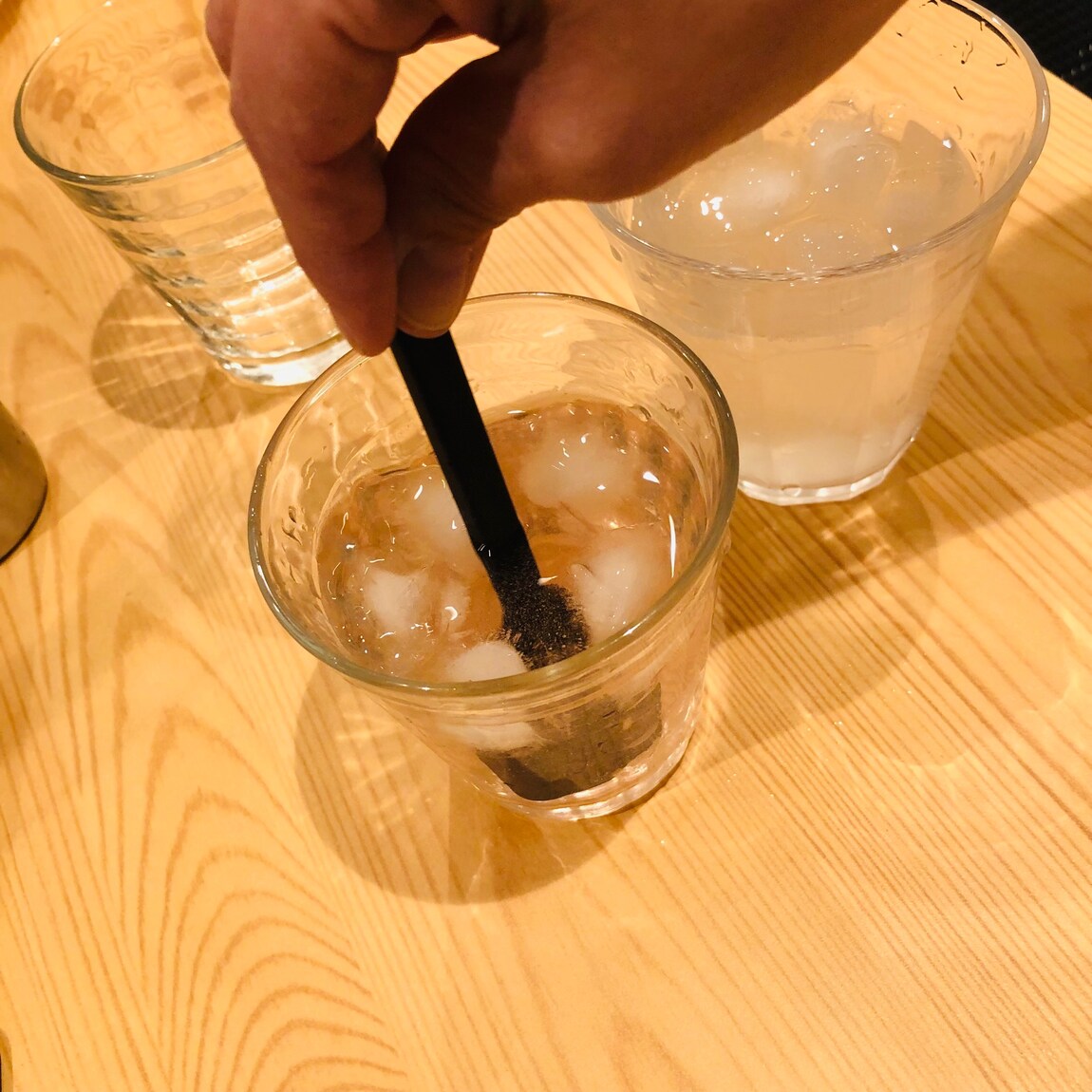 混ぜる