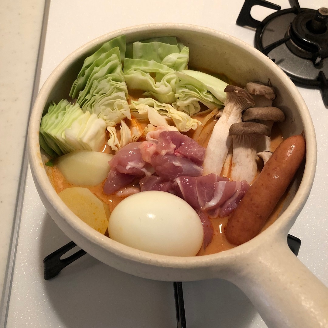 火にかける前