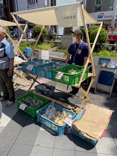 【小田急町田】JA町田市野菜販売会