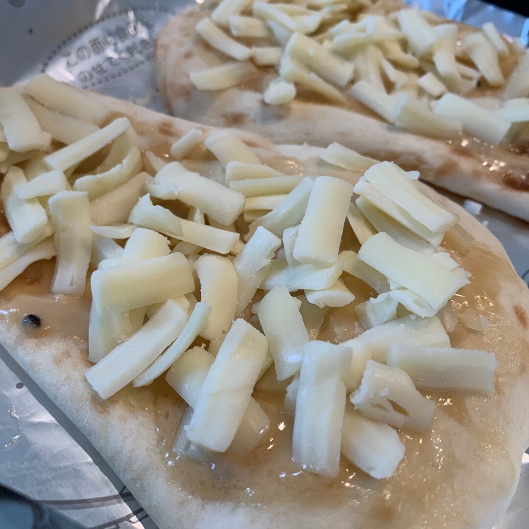 焼く前