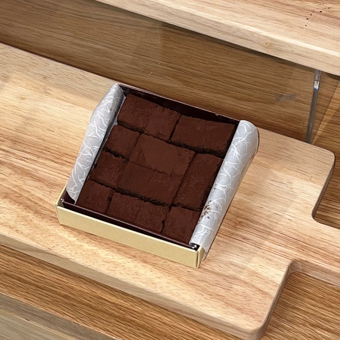 生チョコ完成した写真