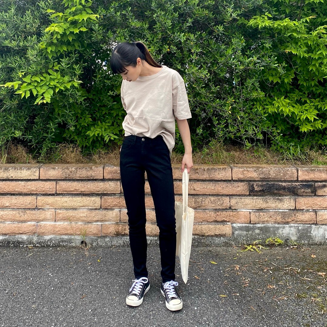 履き比べ婦人スキニー
