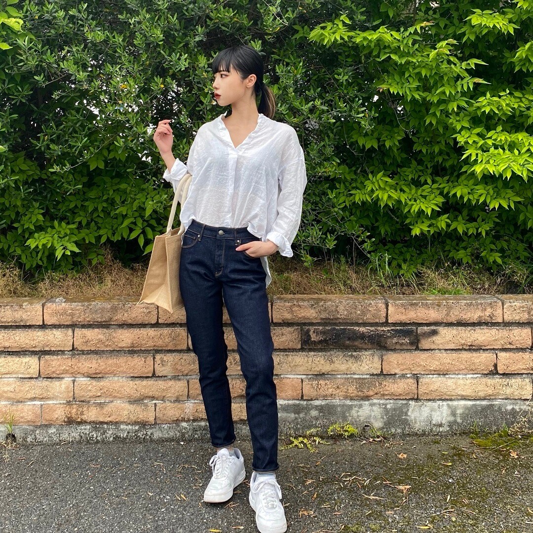 履き比べ婦人スリムストレート