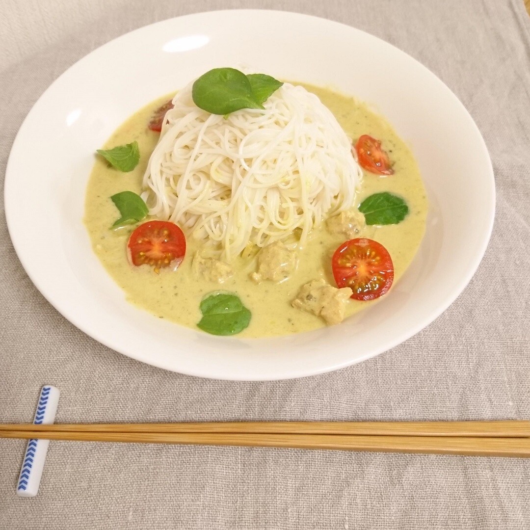 素麺×カレーの画像