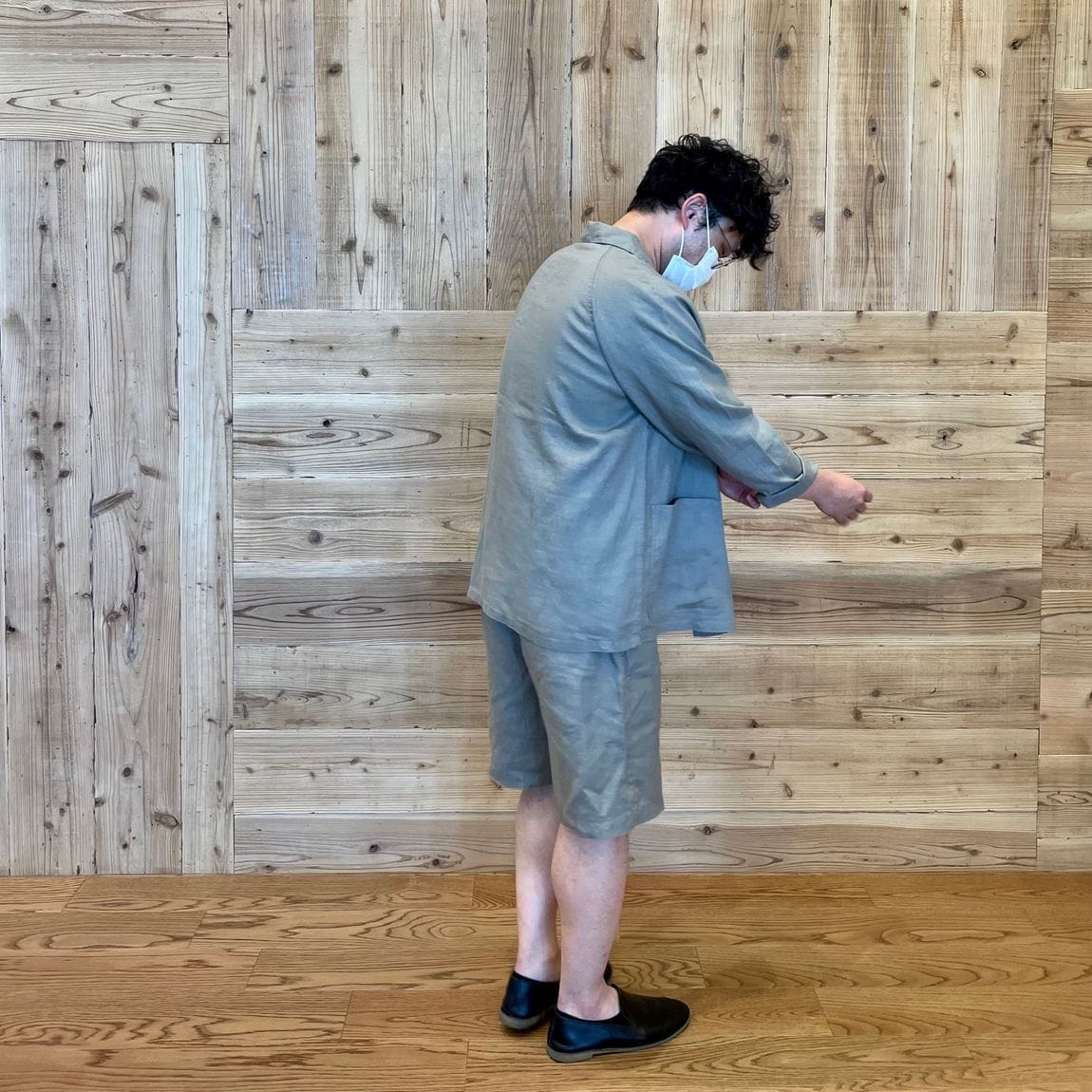 紳士ヘンプ下向き