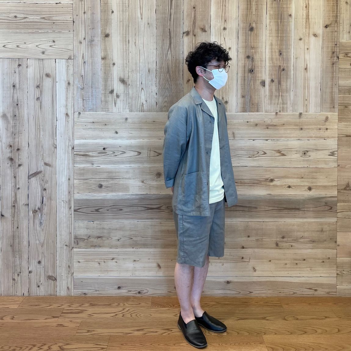 紳士ヘンプ横向き
