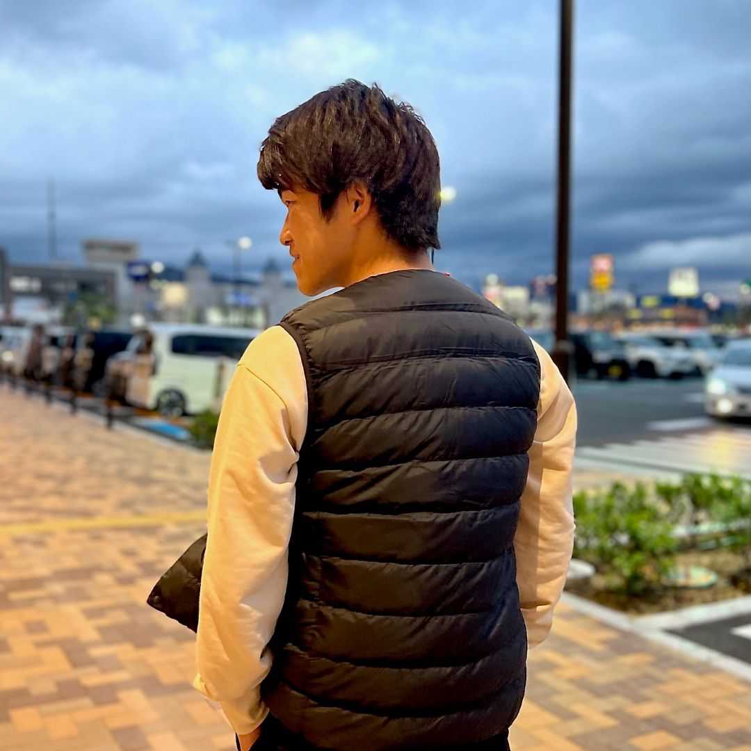 ダウンジャケット写真