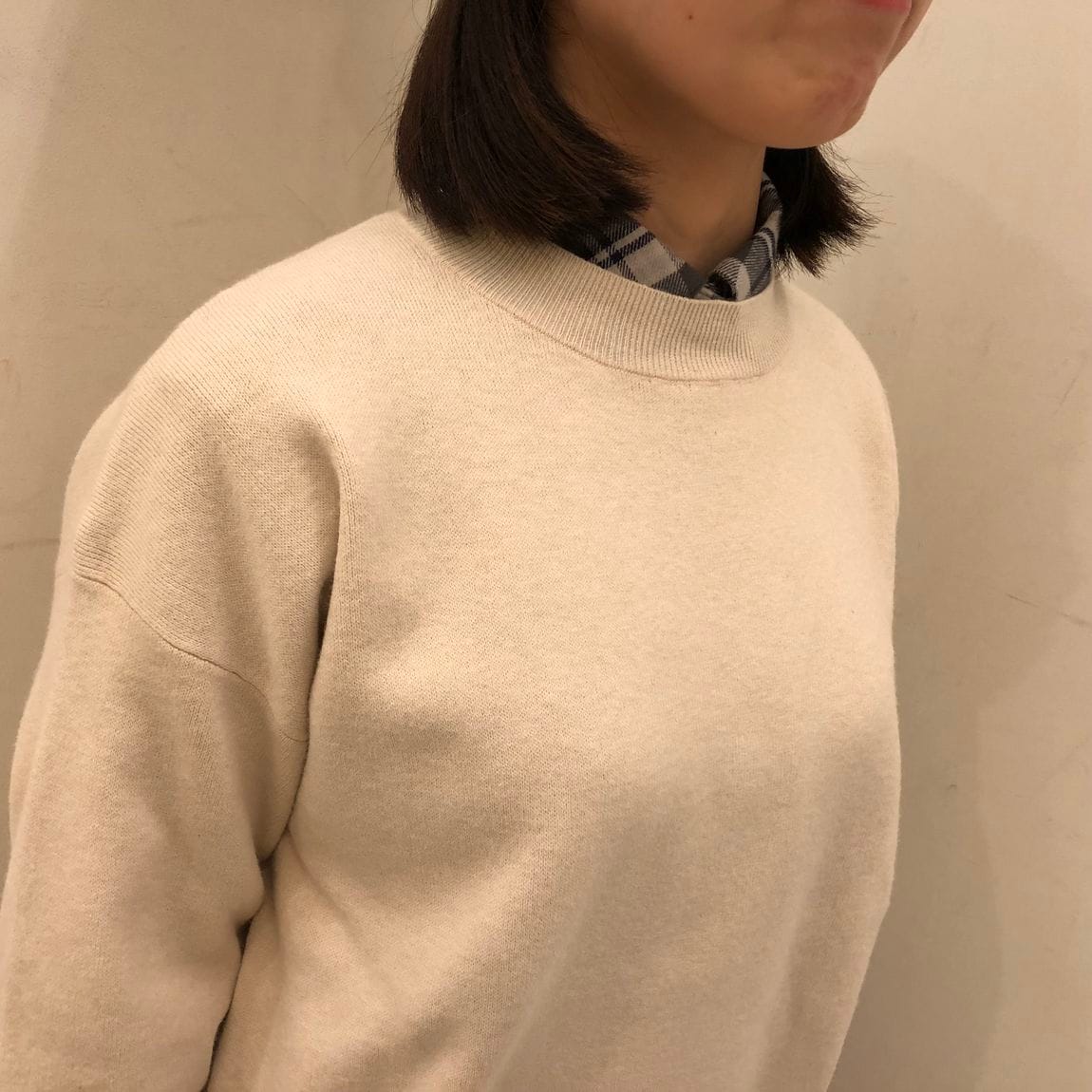 襟元　アップ