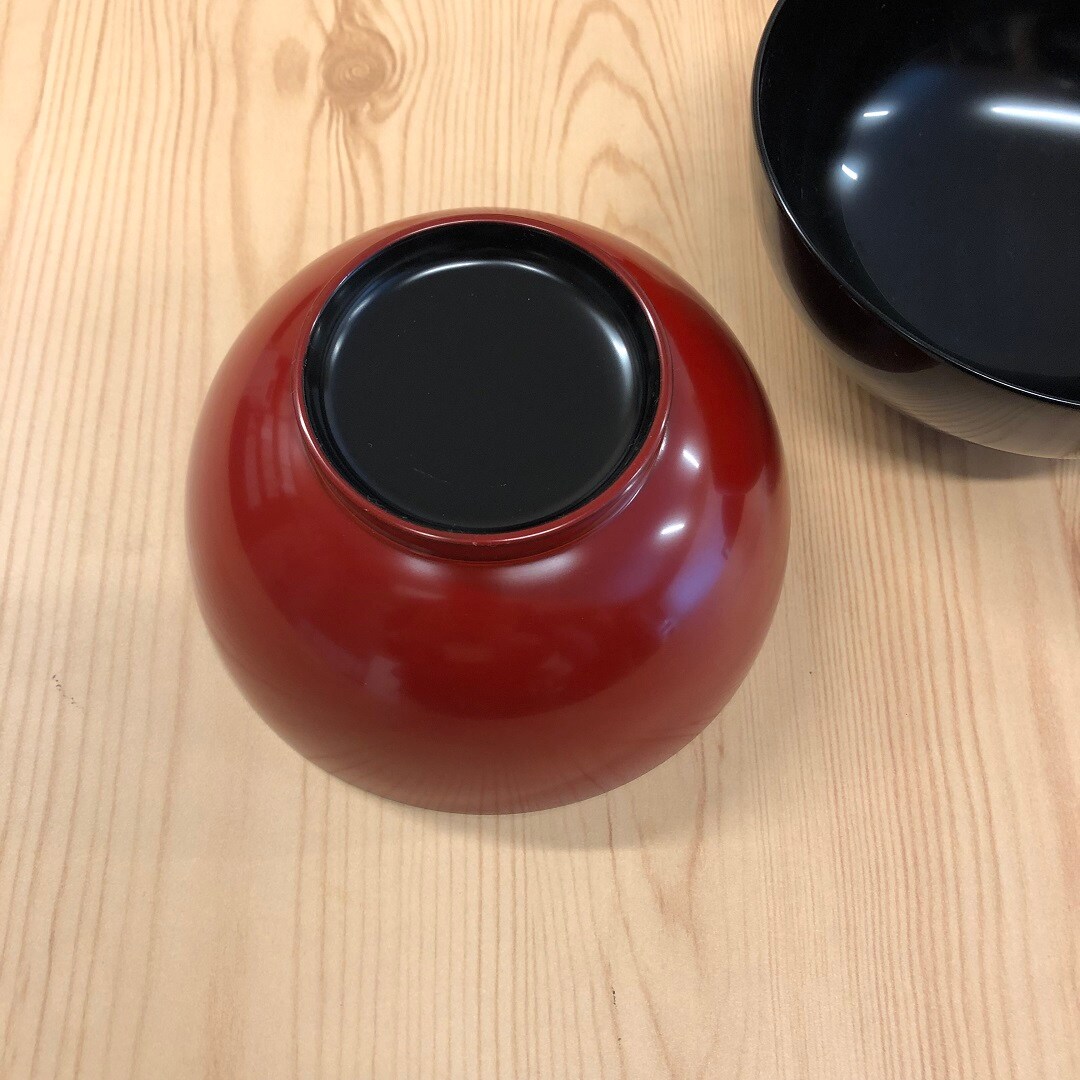 漆塗り汁椀