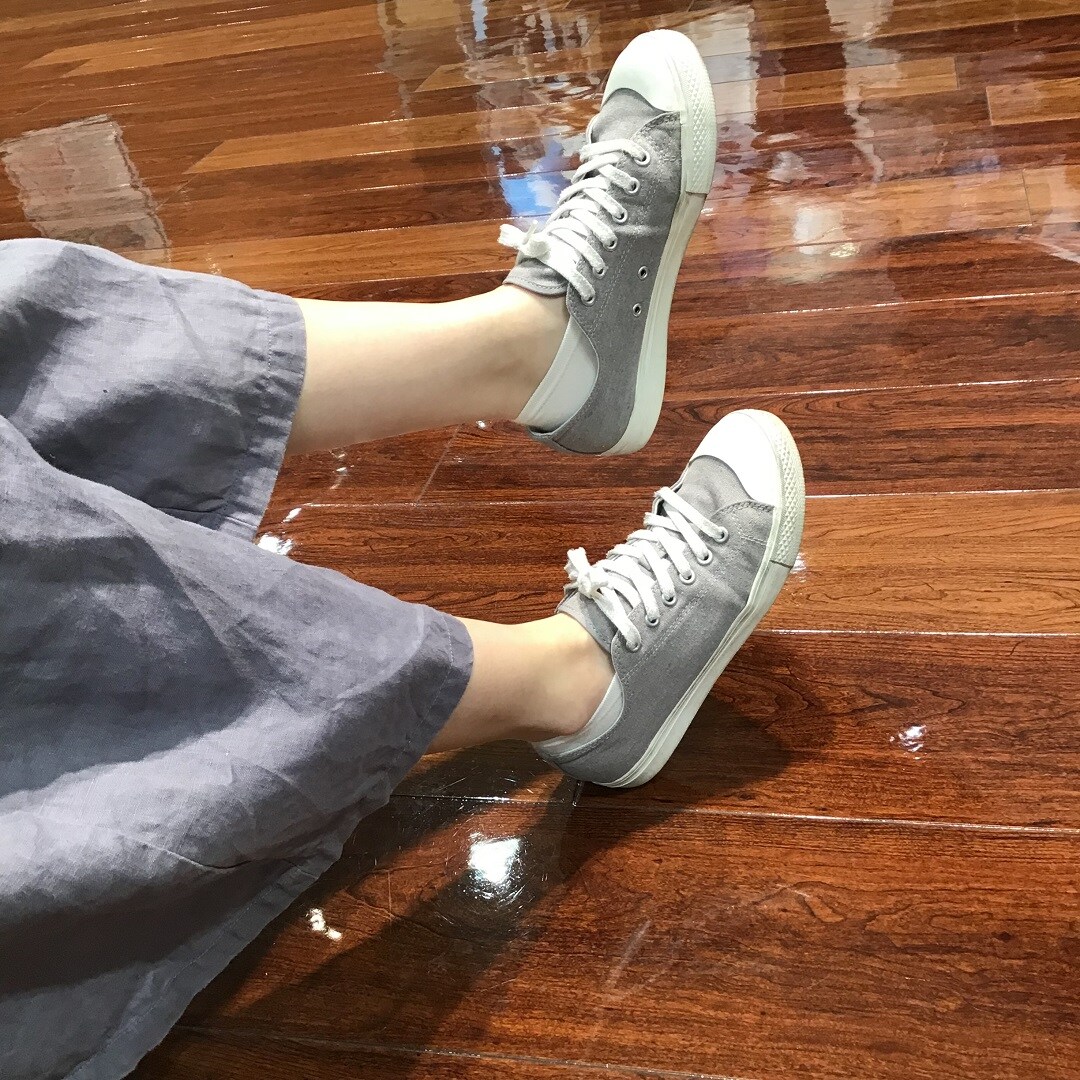 スニーカーイン浅履き