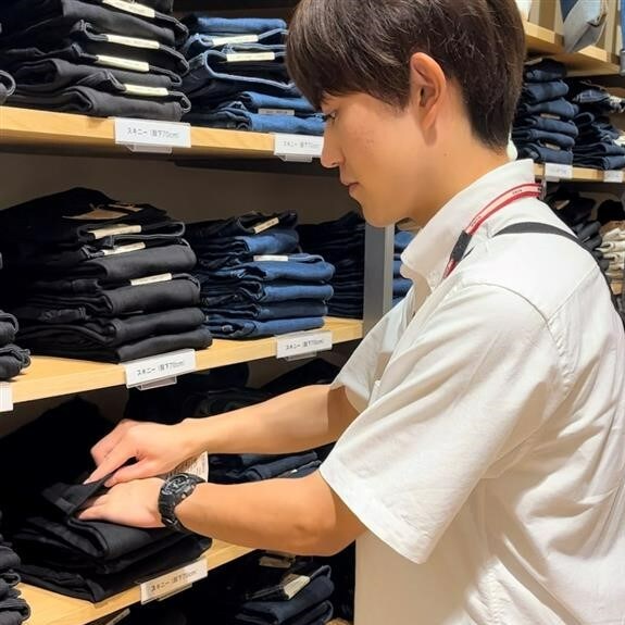 【ビバシティ彦根】デニムおたたみ研修