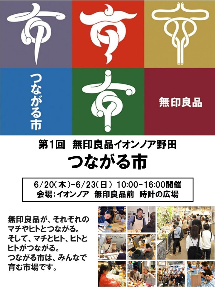 野田つながる市ポスター１
