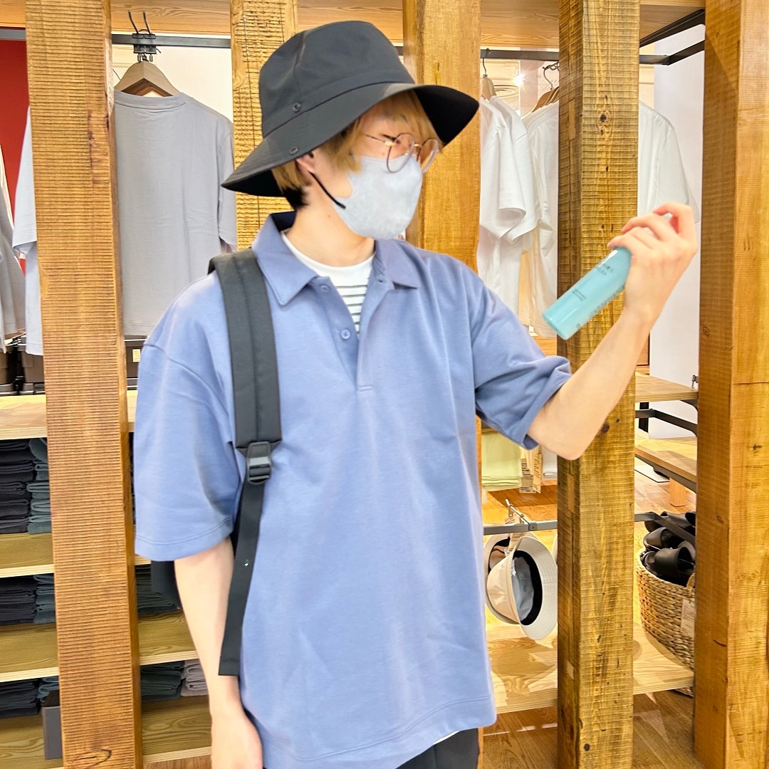 青山涼感ポロシャツ6.