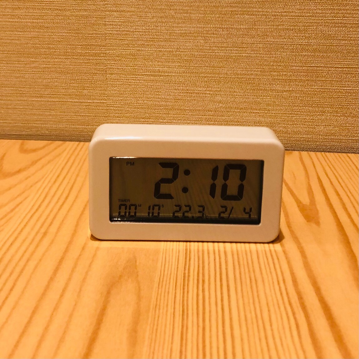 風呂場の時計