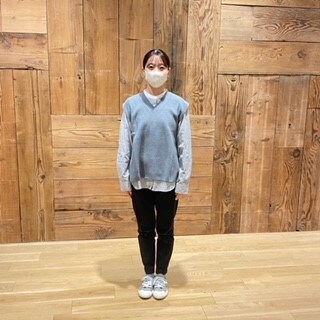 春物ベストのご紹介