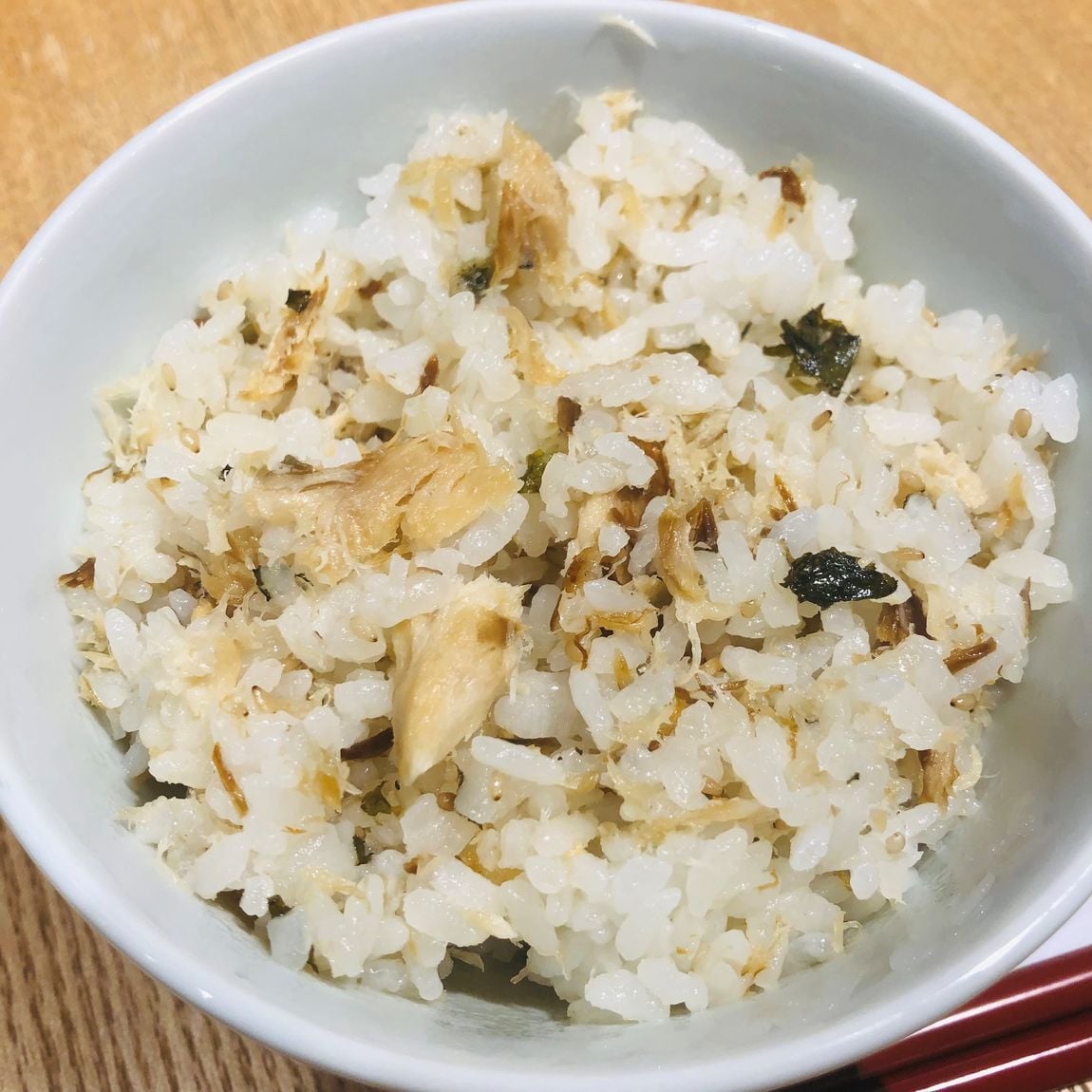 [Café＆MealMUJI近鉄四日市]焼き鯖と大葉の混ぜご飯