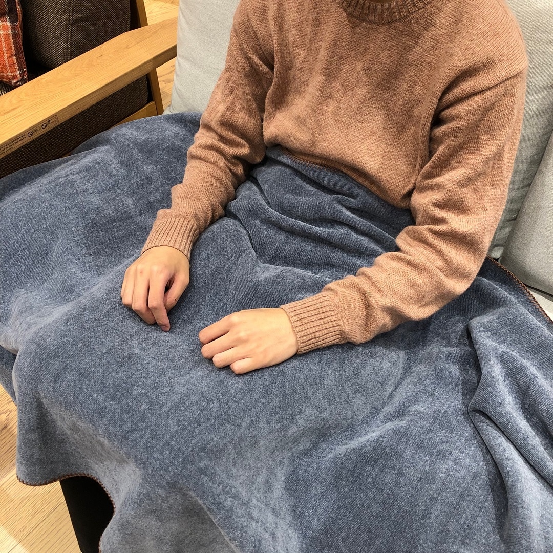 ゆめタウン徳山】1枚あると便利なブランケット｜ 無印良品
