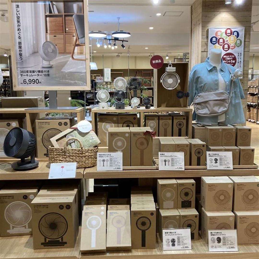スタッフおすすめの置いても使える充電式クリップファン　ミニのご紹介
