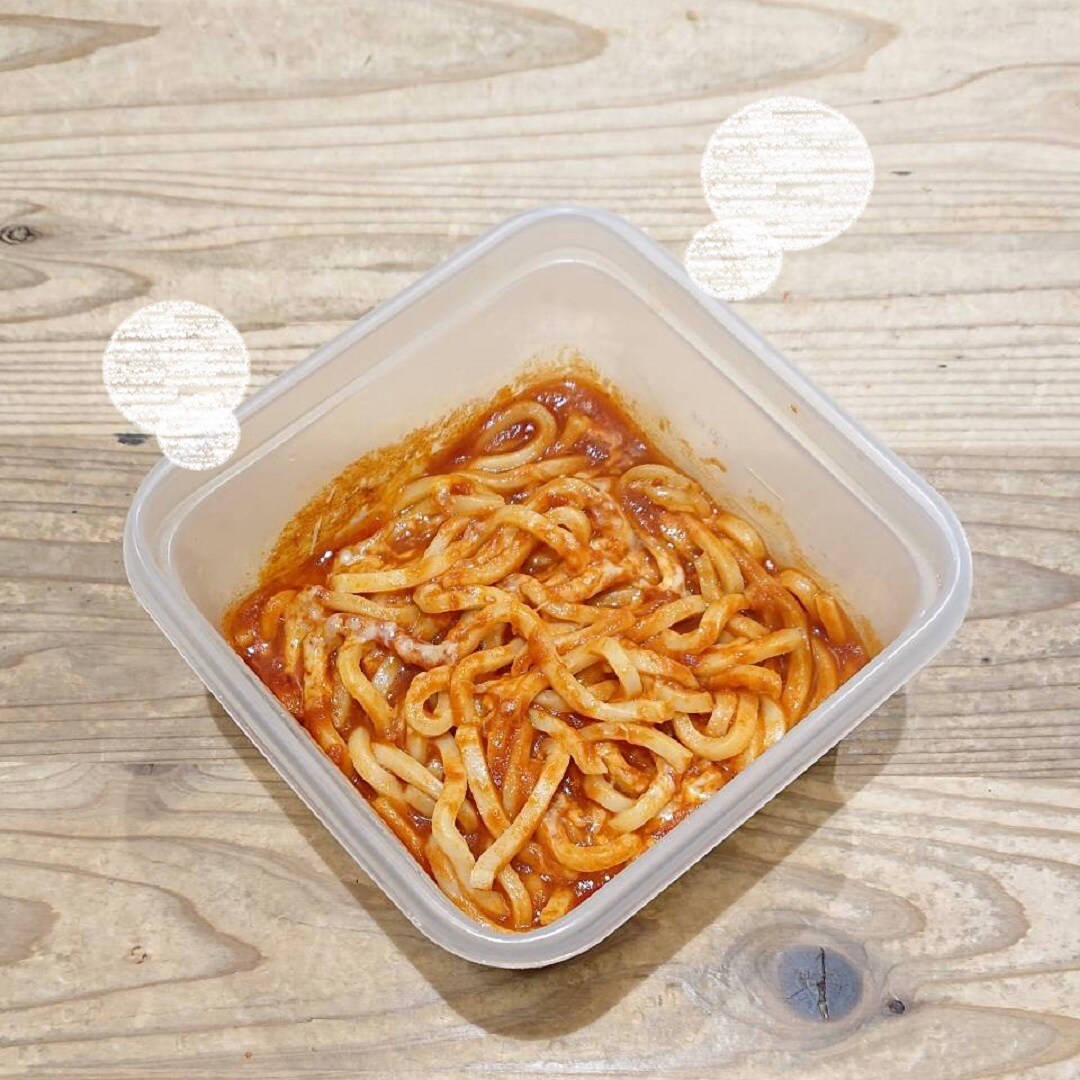 手づくり鍋の素ミネストローネ鍋アレンジうどん