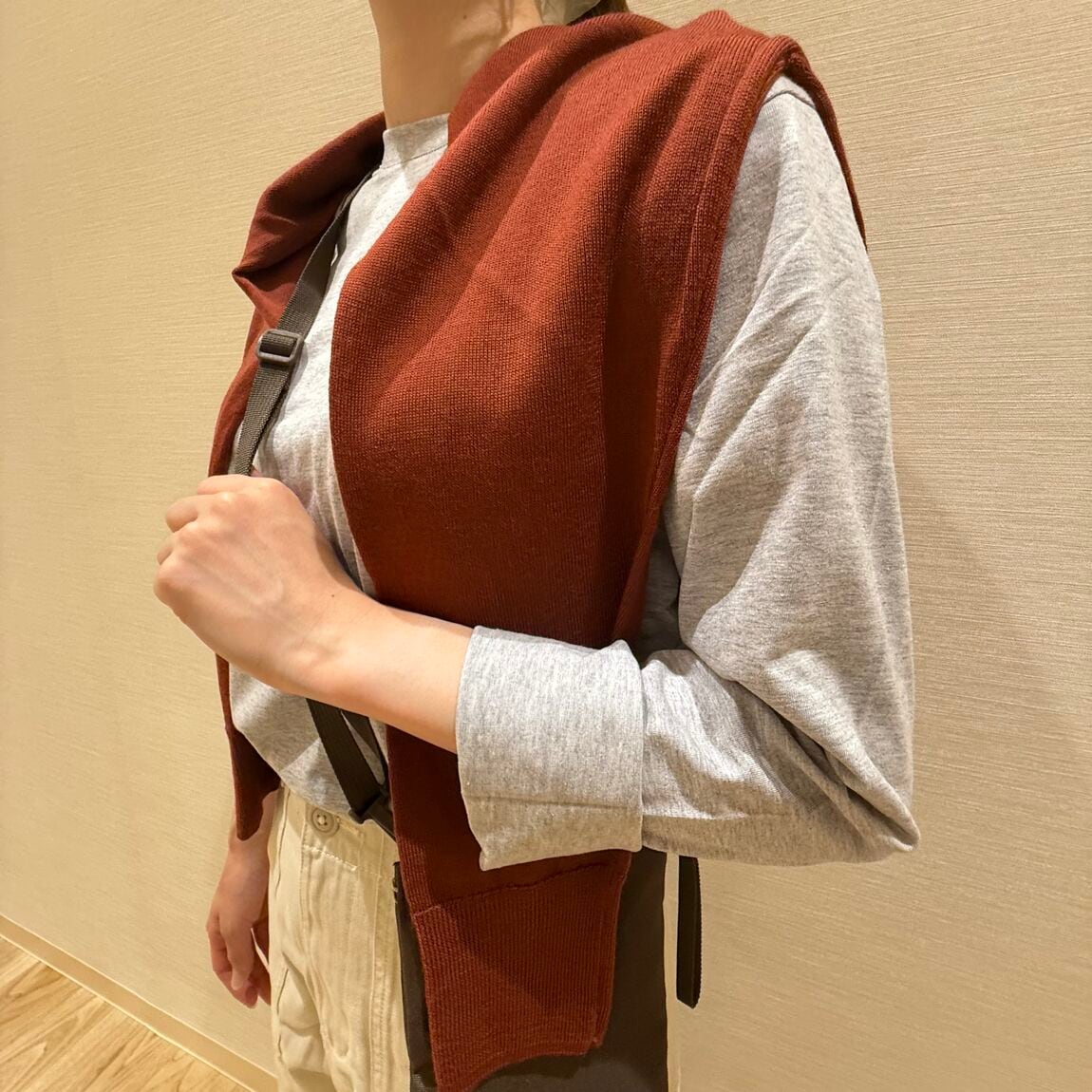 無印良品スタッフの着こなし