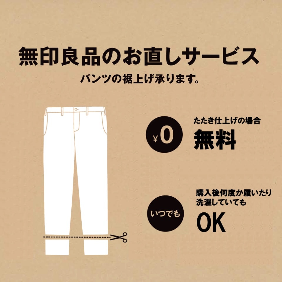 無印良品のお直しサービスのご紹介