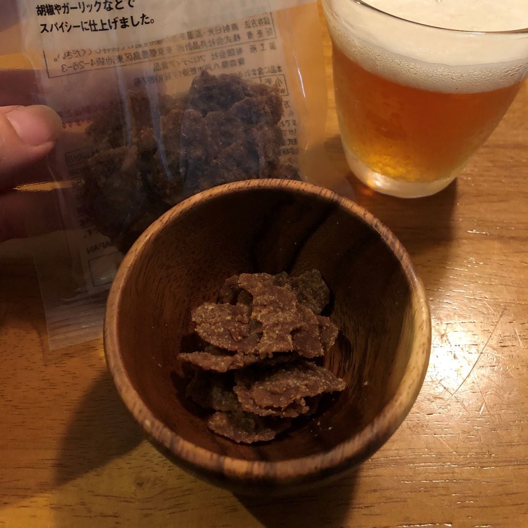 大豆で作ったジャーキー