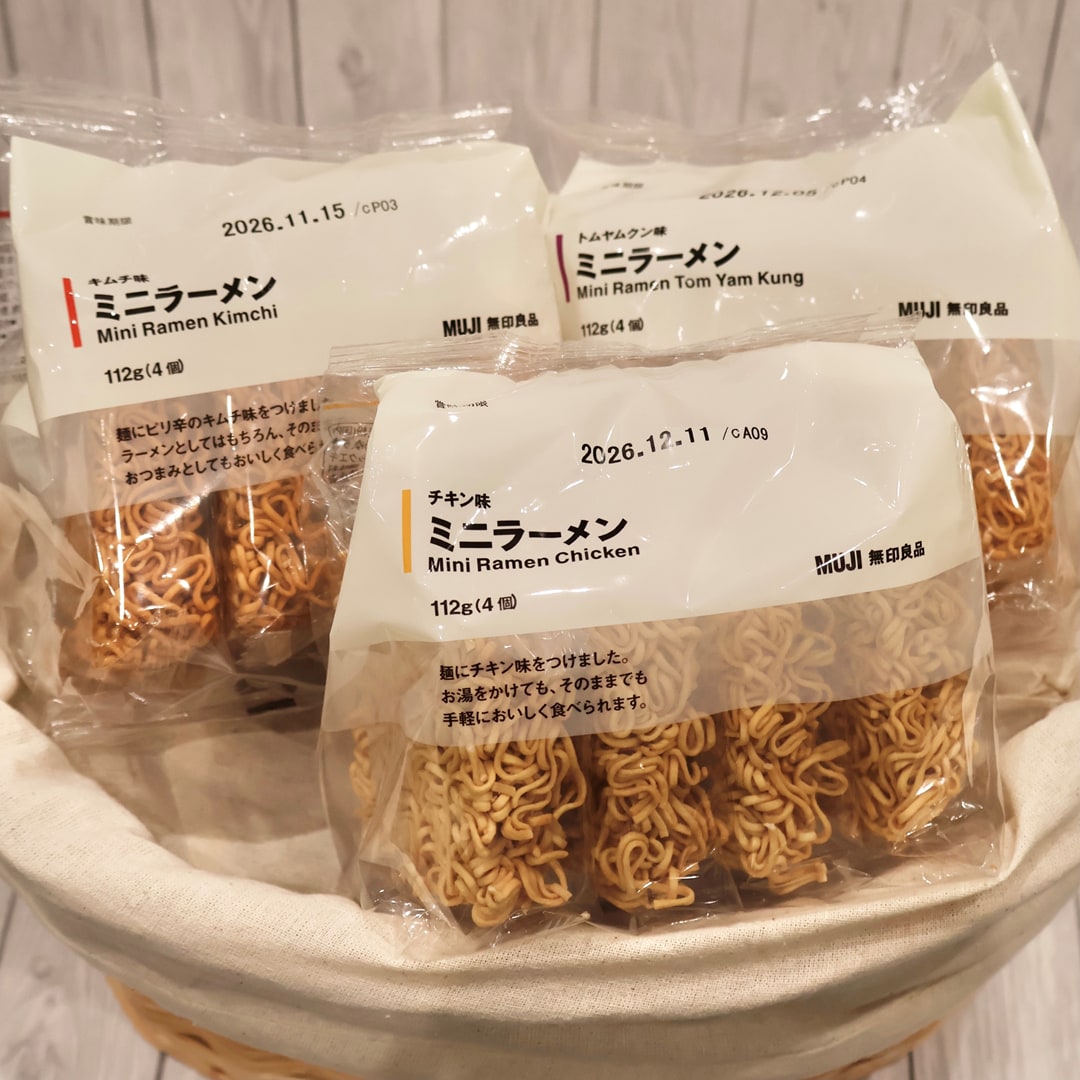 【無印良品500 CoCoLo新潟】8月25日は『即席ラーメン記念日』。_gX9fj2
