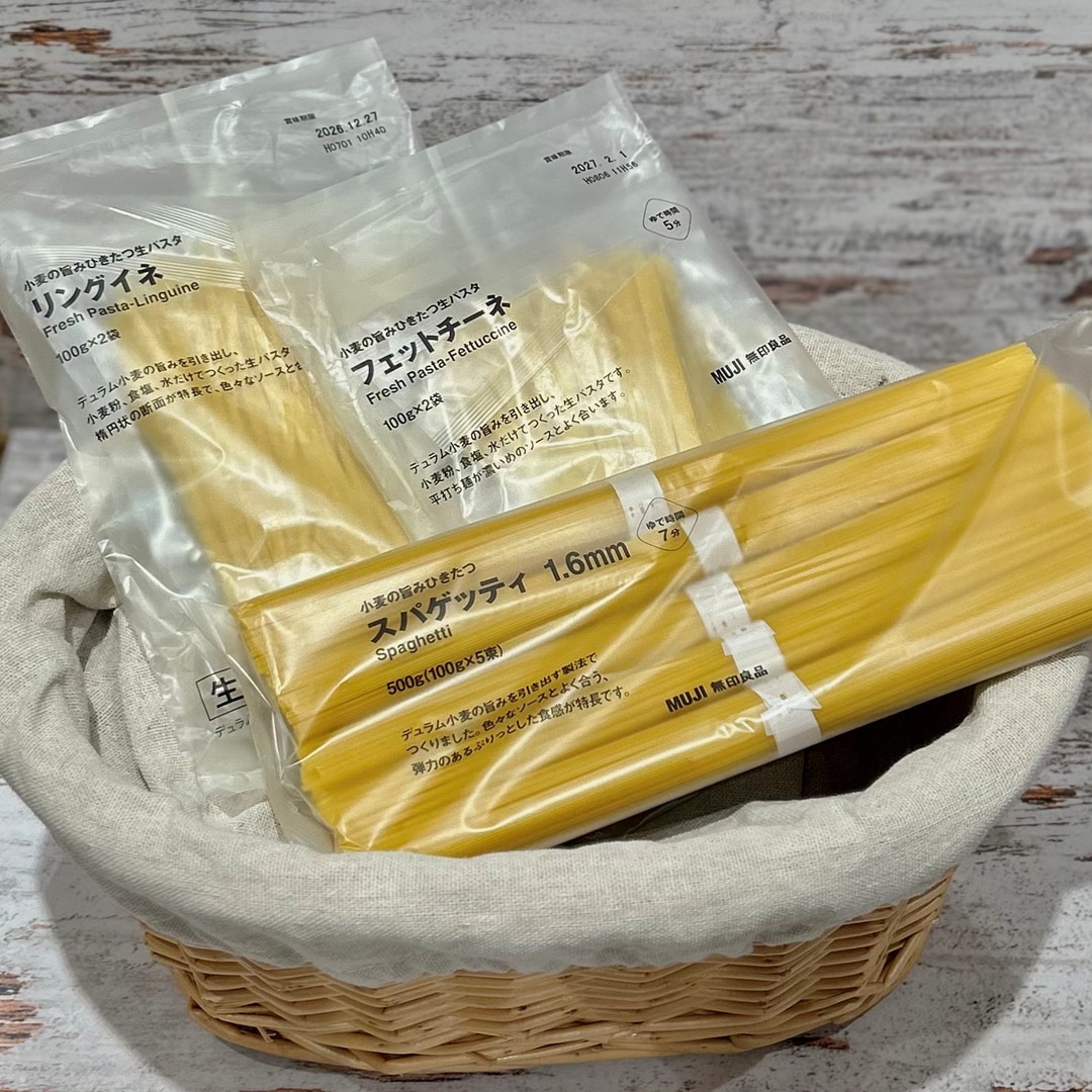 【無印良品500 CoCoLo新潟】10月25日は『世界パスタデー』。_qSPt7I