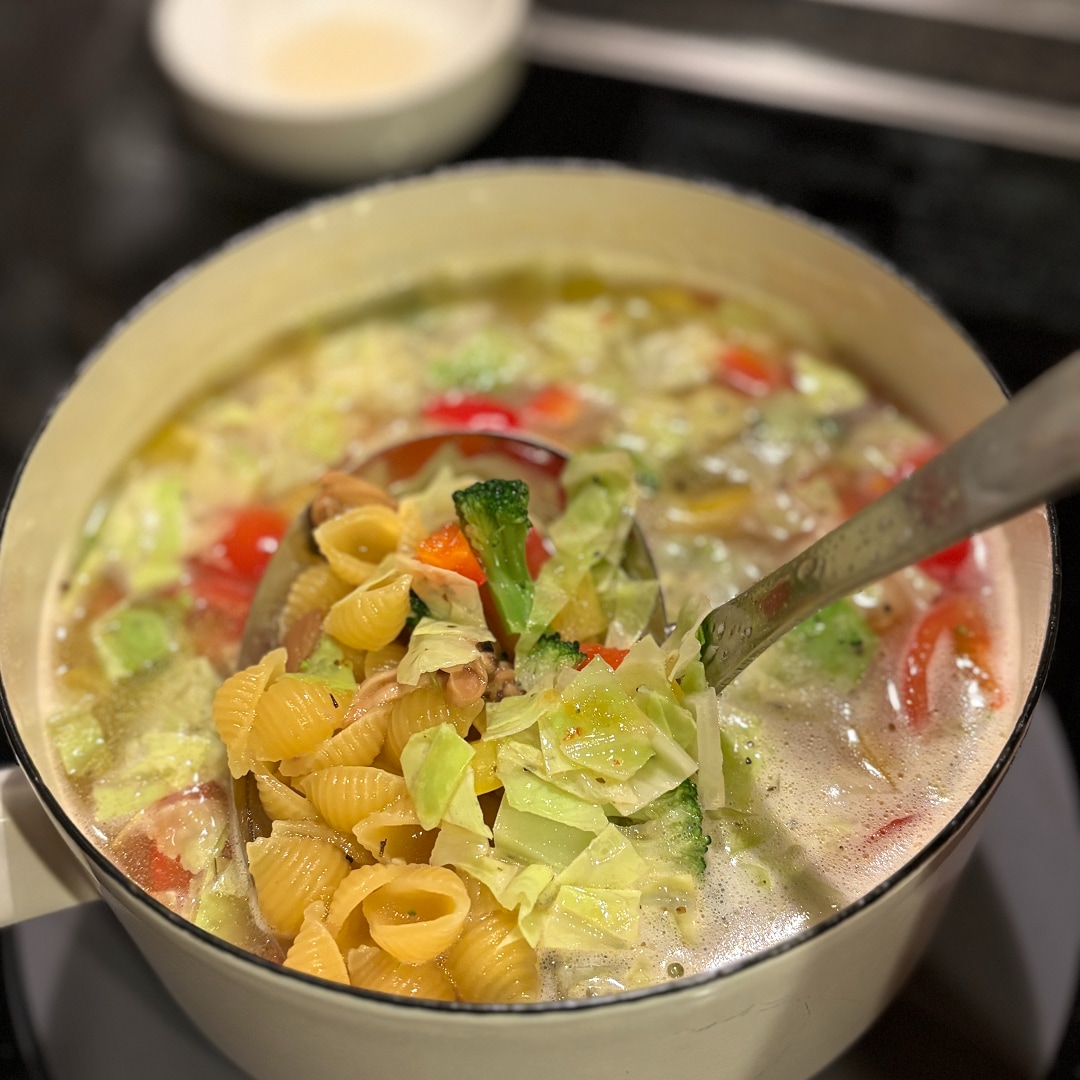 煮込む1