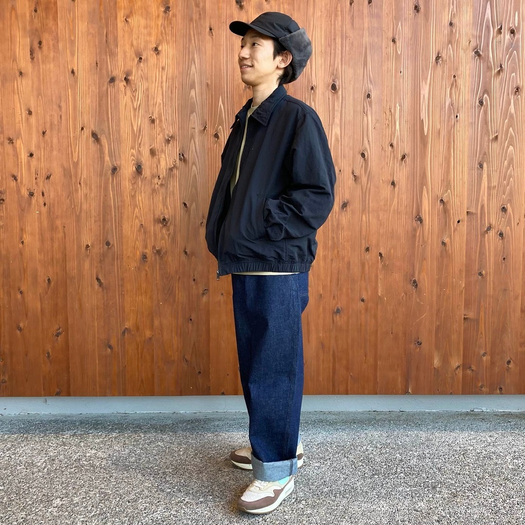 撥水ジップアップブルゾン