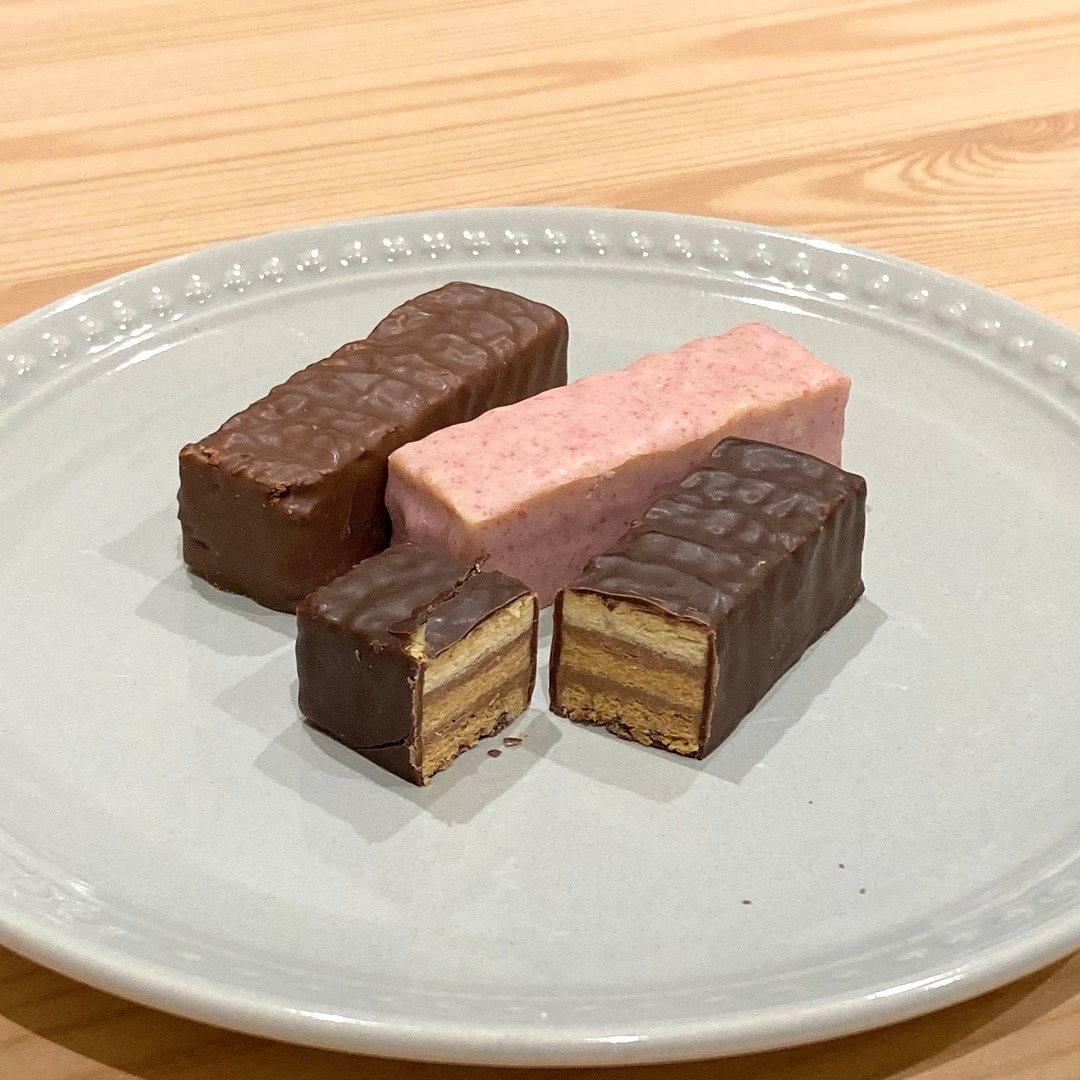 ミルフィーユショコラの断面