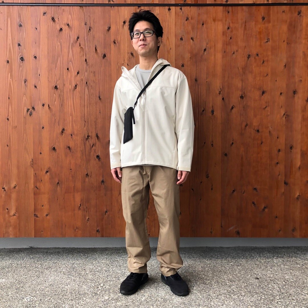撥水フードジャケット