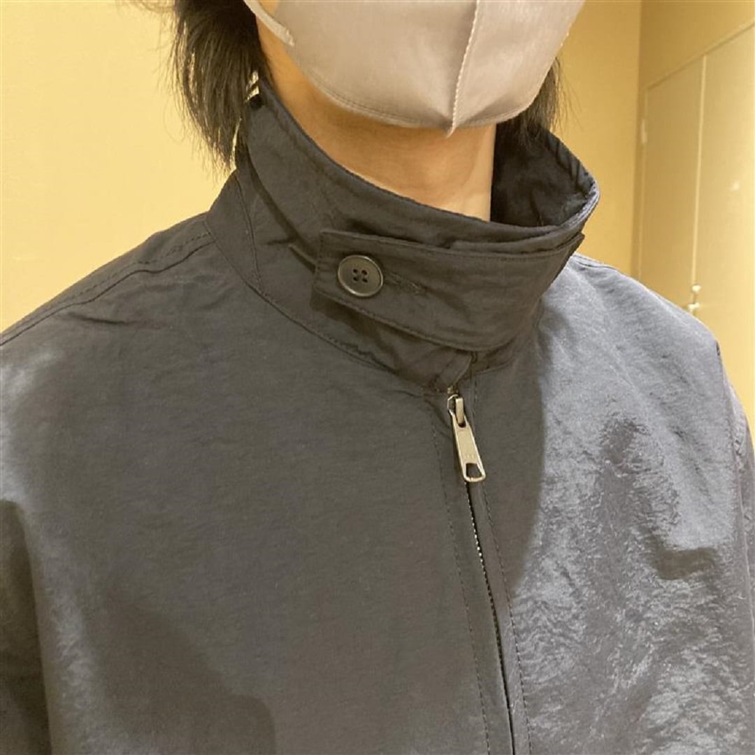 撥水ジップアップブルゾン
