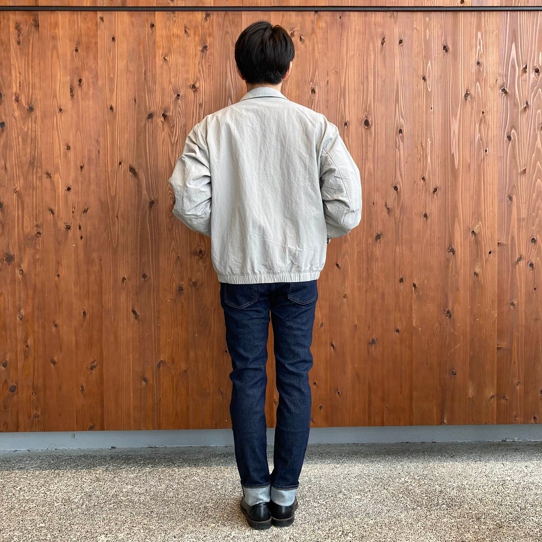 撥水ジップアップブルゾン