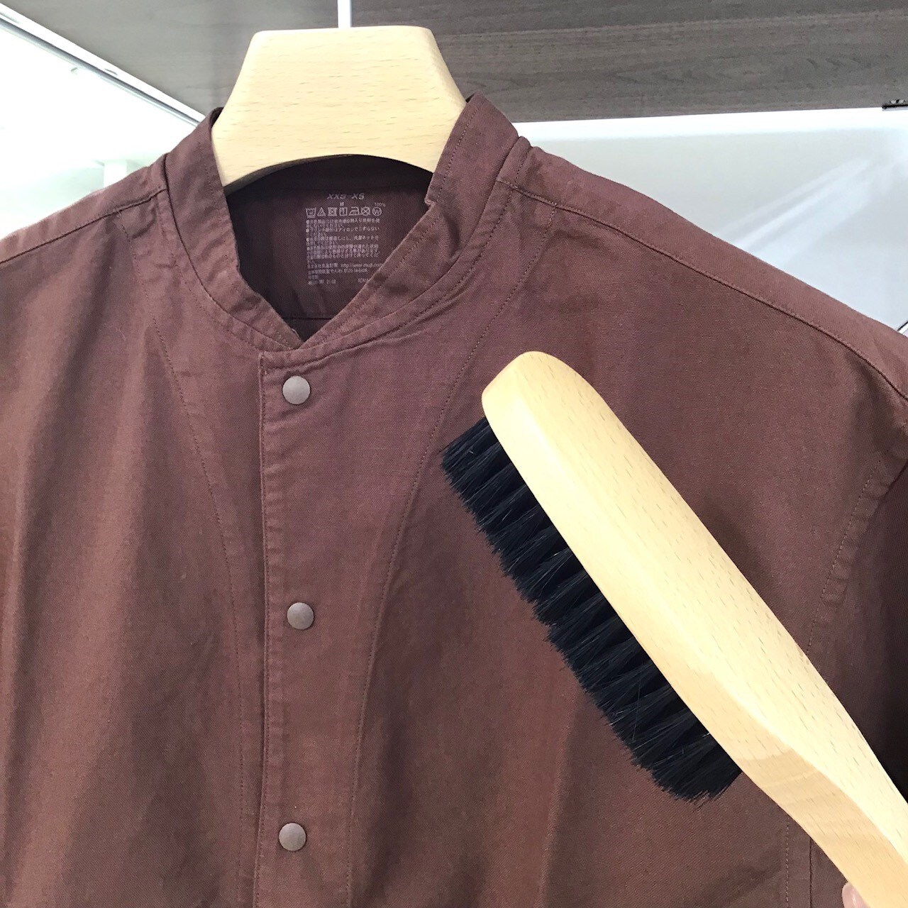 無印の洋服ブラシ