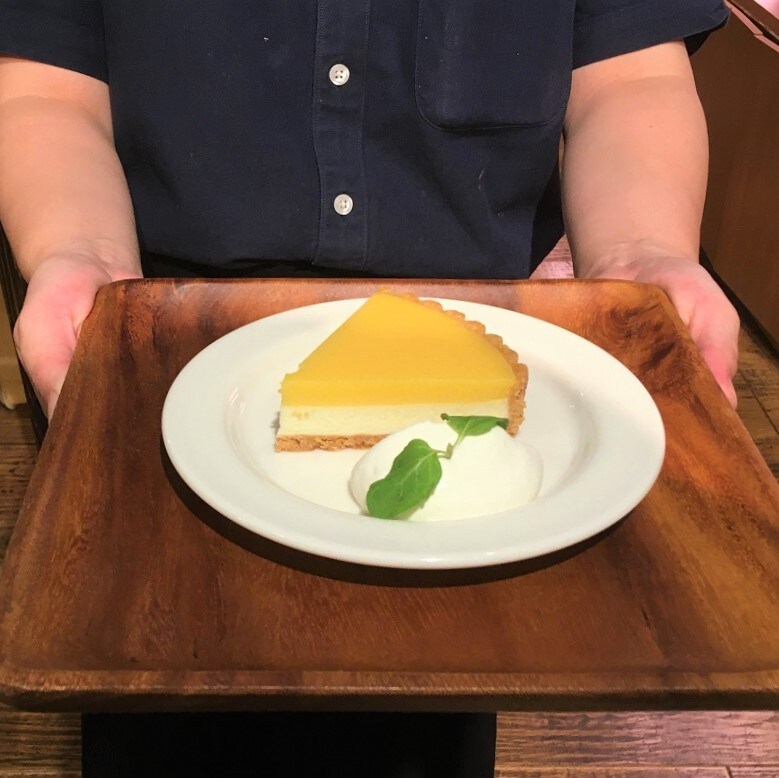 【Cafe'&Meal MUJI グランフロント大阪】レモンタルト