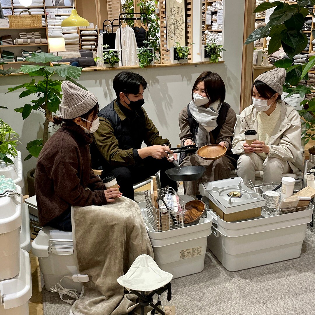 キャンプ集合写真