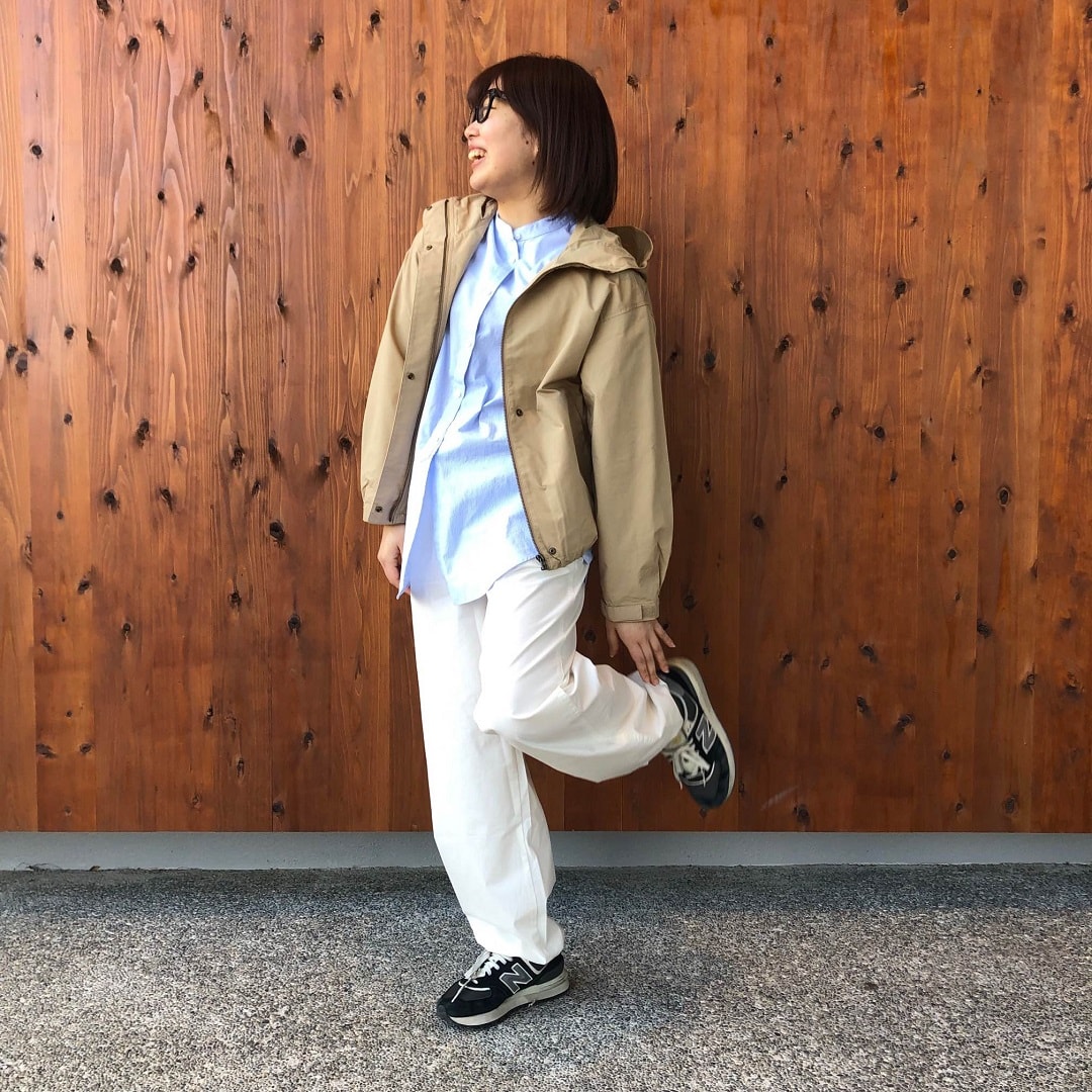撥水フードジャケット