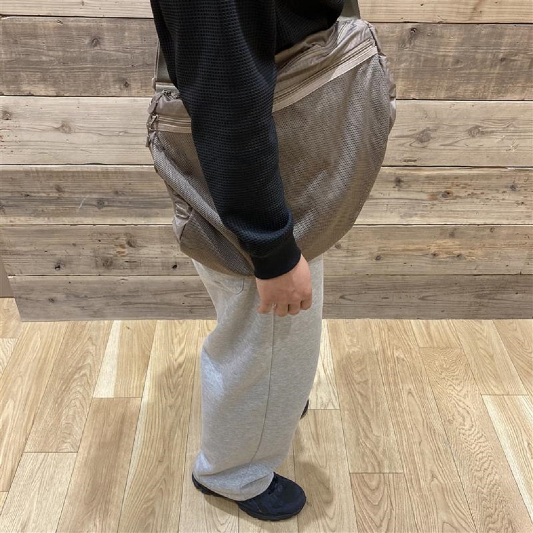 撥水　リップストップ　ショルダーバッグ