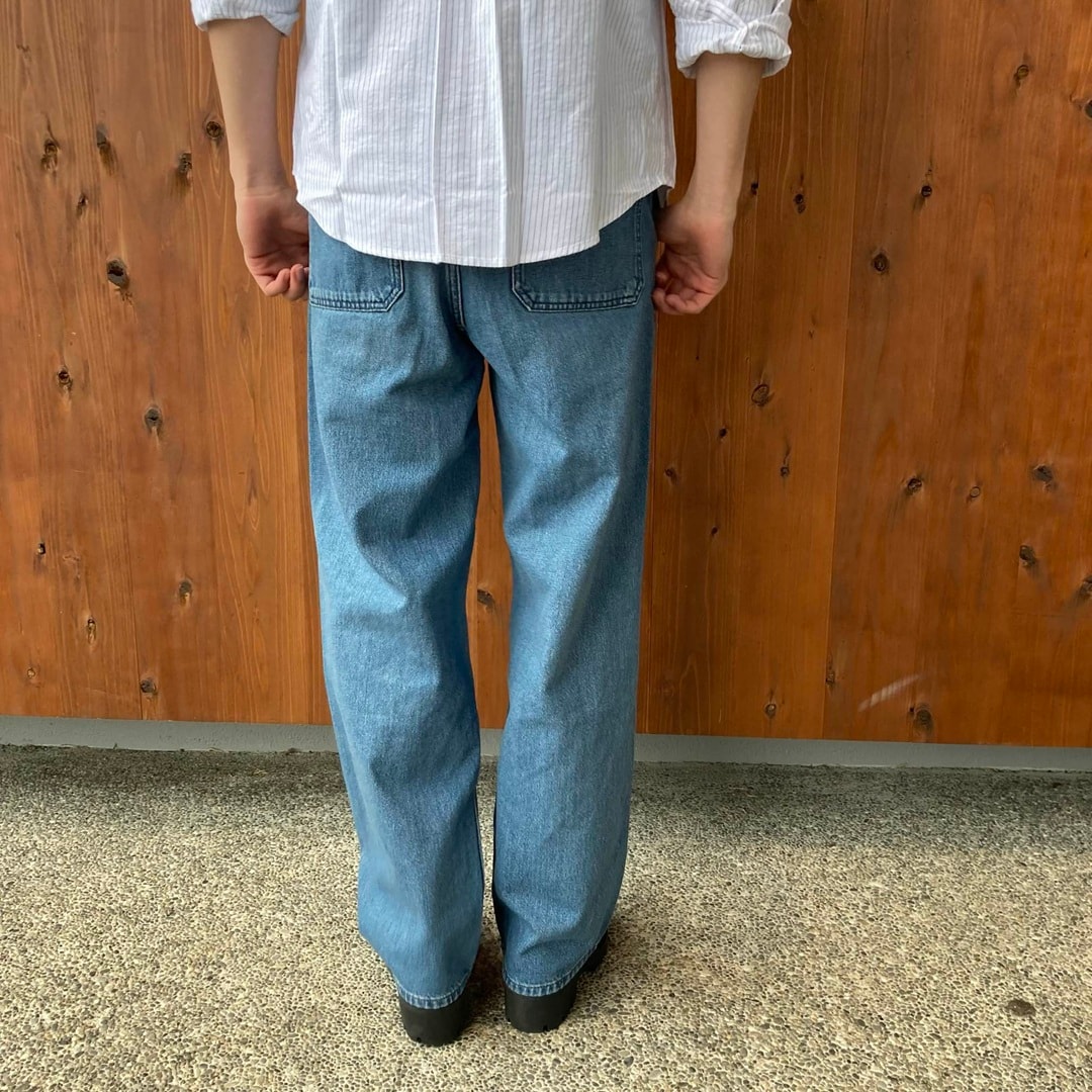 洗いざらしオックスボタンダウン長袖シャツ