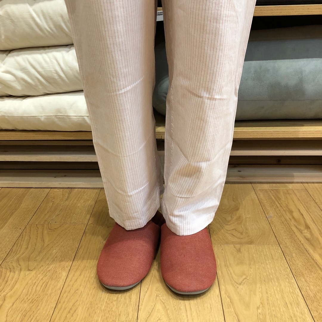 脇に縫い目のない薄手ガーゼ七分袖パジャマ