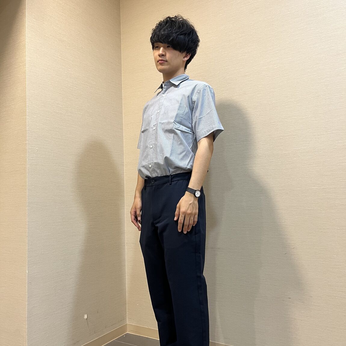 紳士 パンツ ベージュ