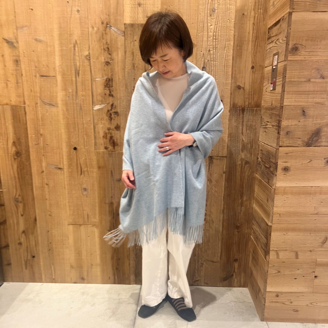 大判ストールの写真
