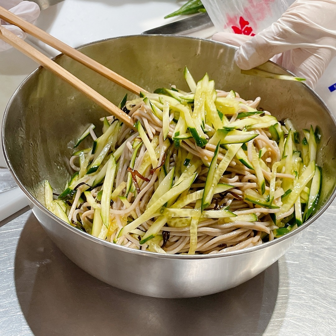 【堺北花田】見た目も涼しげ、緑の野菜レシピ｜いっしょにつくろう