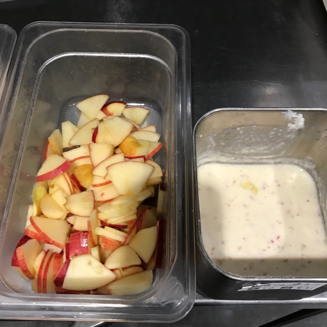 【Cafe＆MealMUJI上野マルイ】白菜りんご