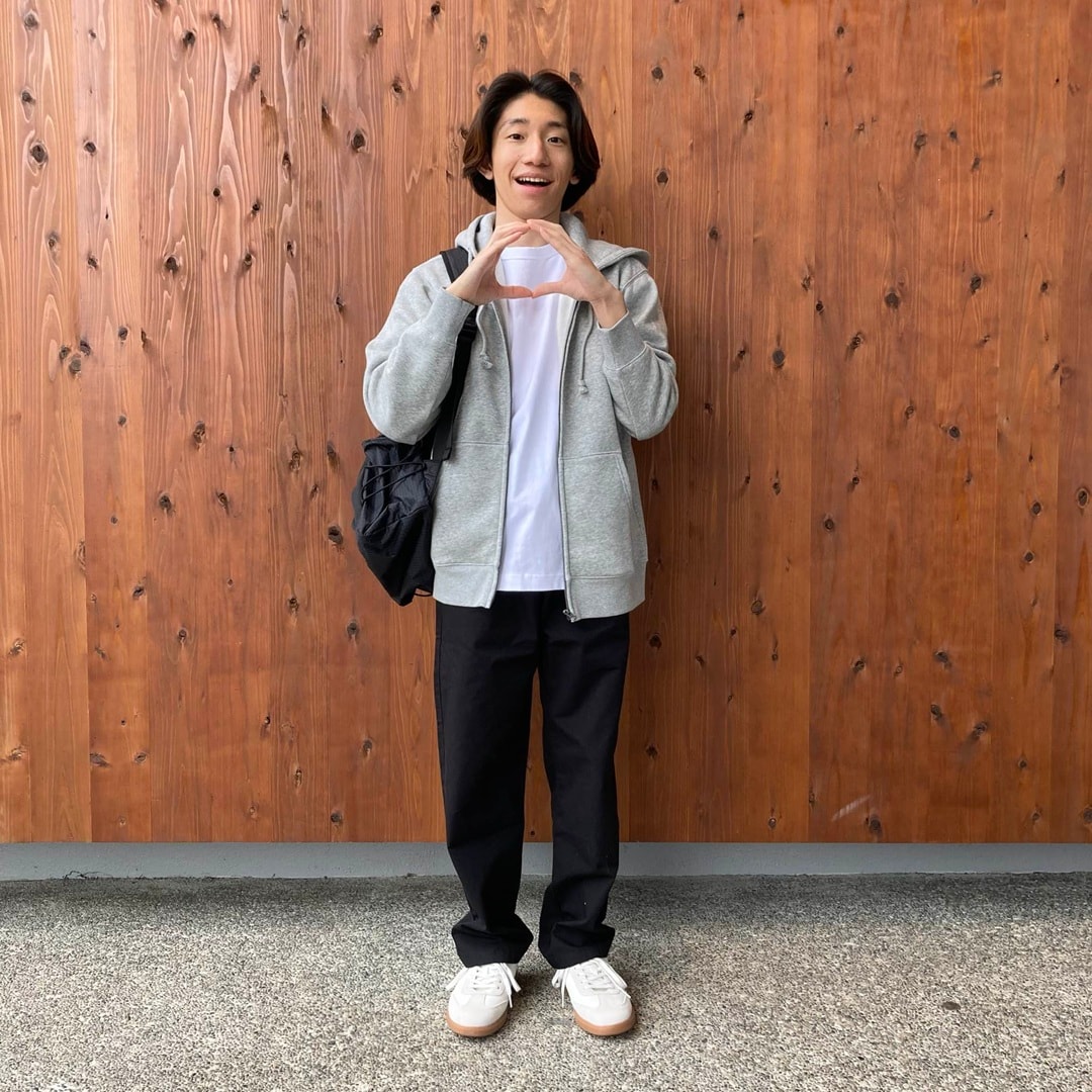 スウェットフルジップパーカ